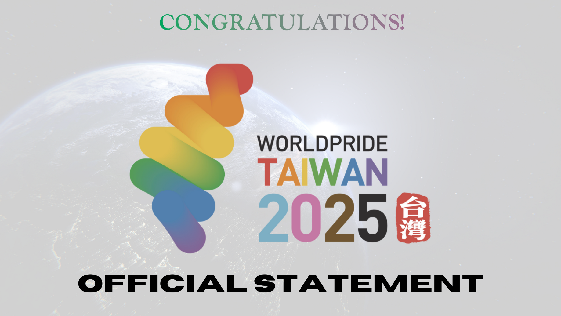 PULSE TAIWAN World Pride 2025 GATHER, DREAM, AMPLIFY!!! PULSE