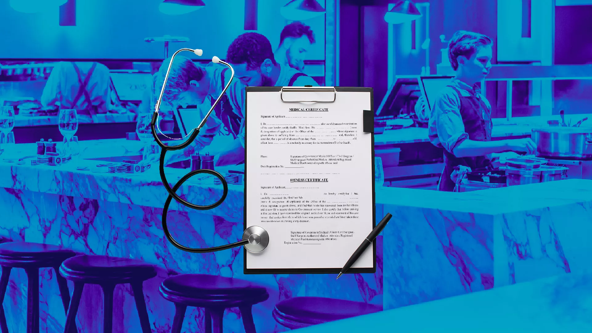 Medical Certificate for Restaurant License Application