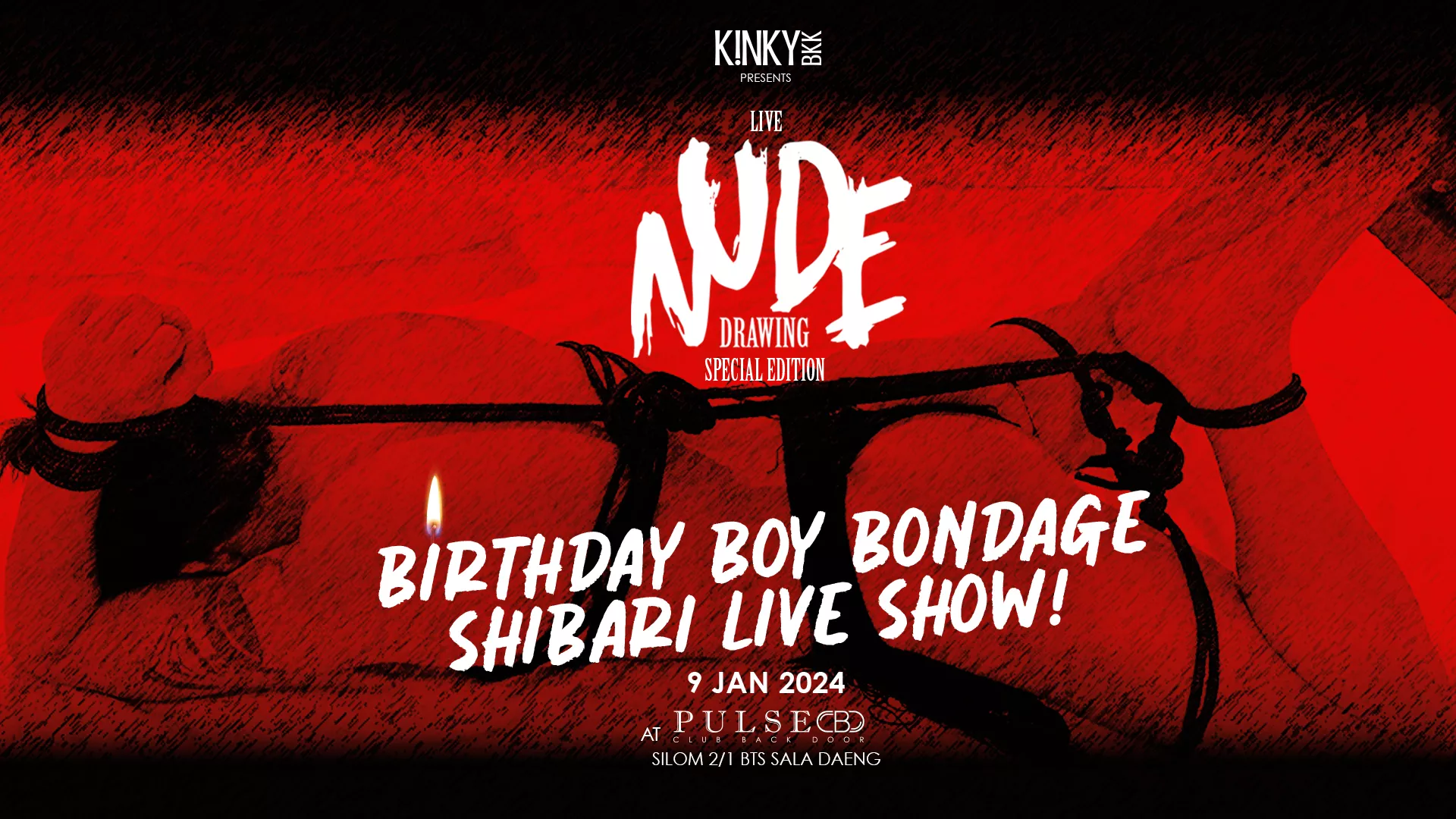 Getting Artsy and Kinky: The Shibari Live Nude Drawing Event by PULSE |  PULSE GALLERY