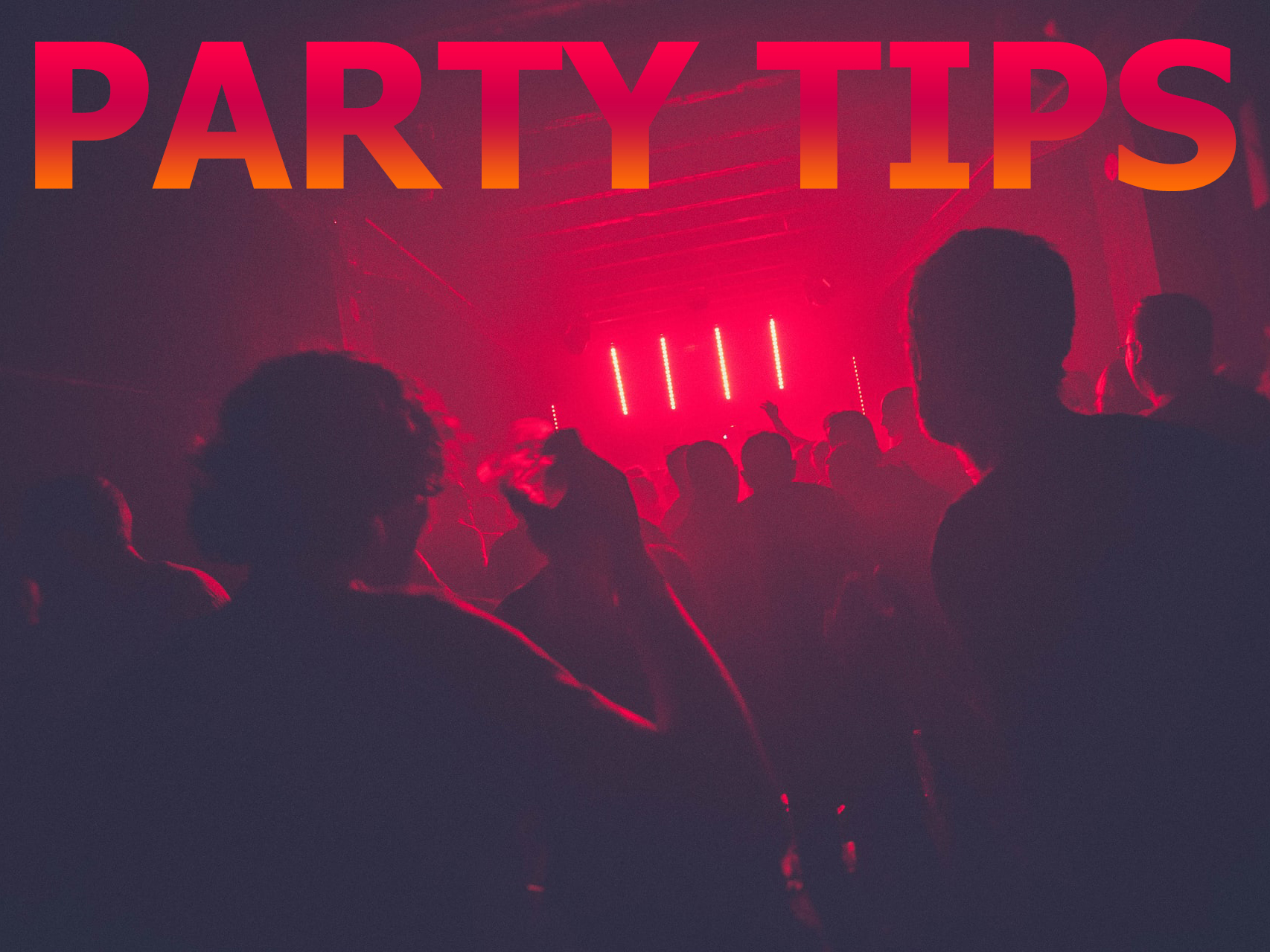 Party Safely with PULSE CLINIC's tips