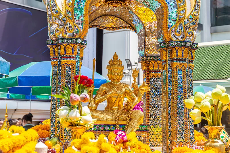 How to Pray at Erawan Shrine in Bangkok, Thailand