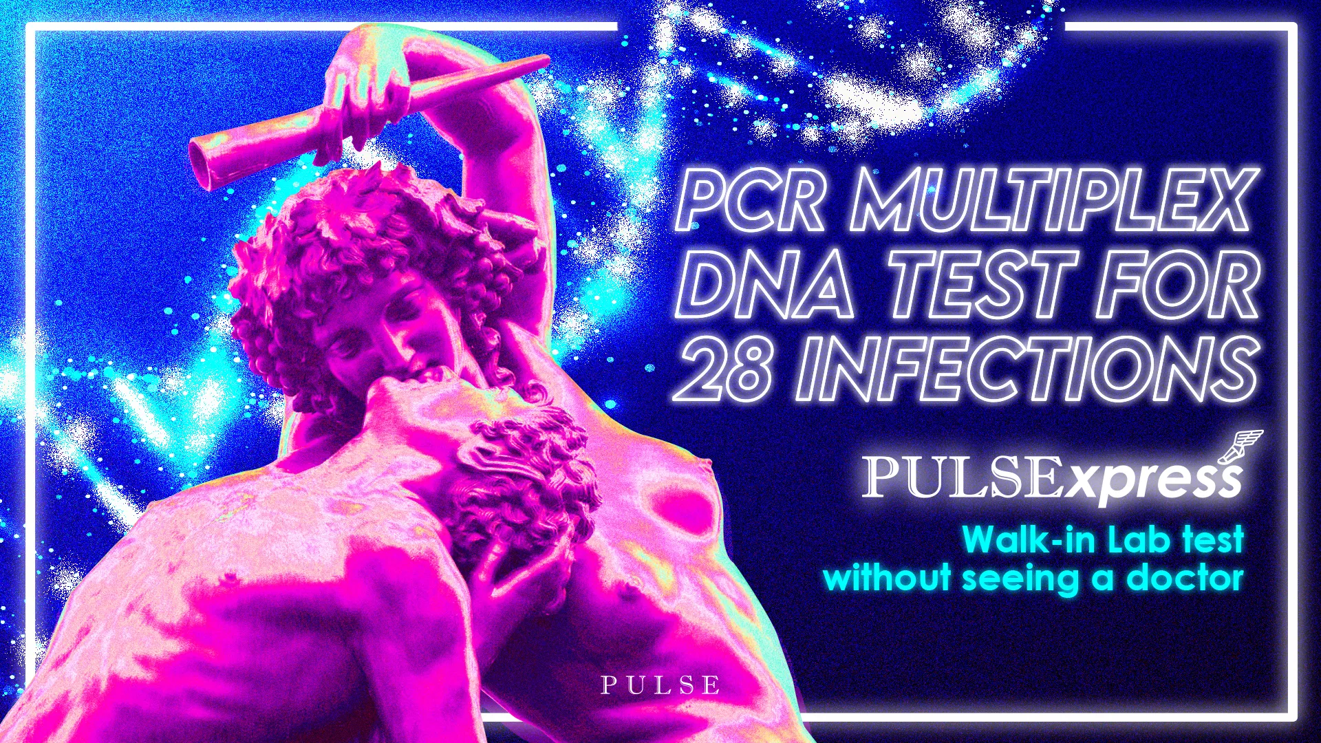 PCR Multiplex DNA Test for 28 Infections - Most advanced DNA test in Bangkok, Pattaya, Phuket, Chiang Mai - Thailand