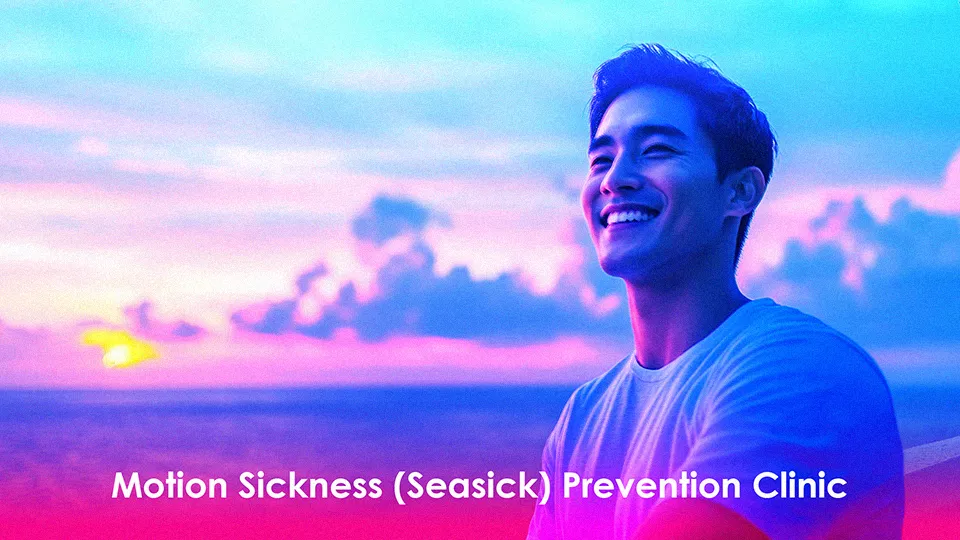 Motion Sickness (Seasick) Prevention Clinic in Bangkok, Pattaya, Phuket and Chiang Mai (Thailand)