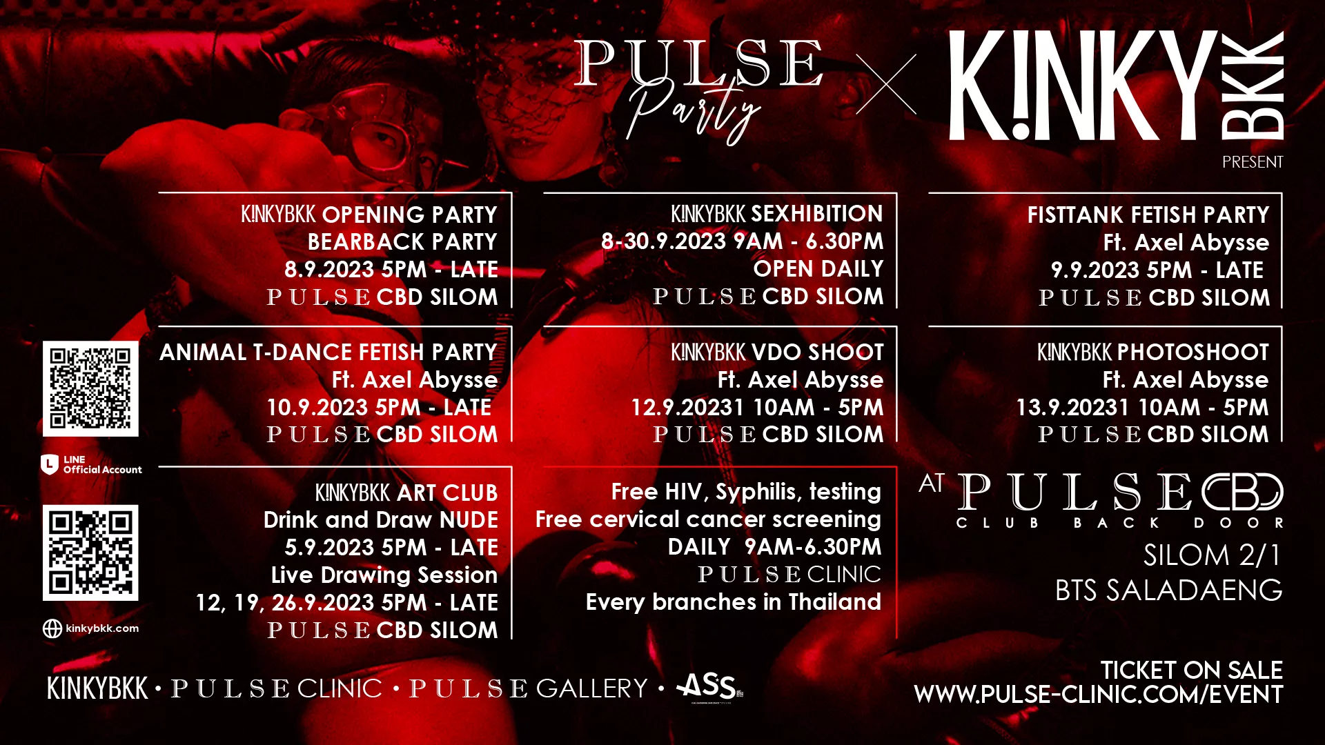 K!NKYBKK - PULSE Kinky Party | PULSExhibiton by PULSE Clinic & PULSE Gallery